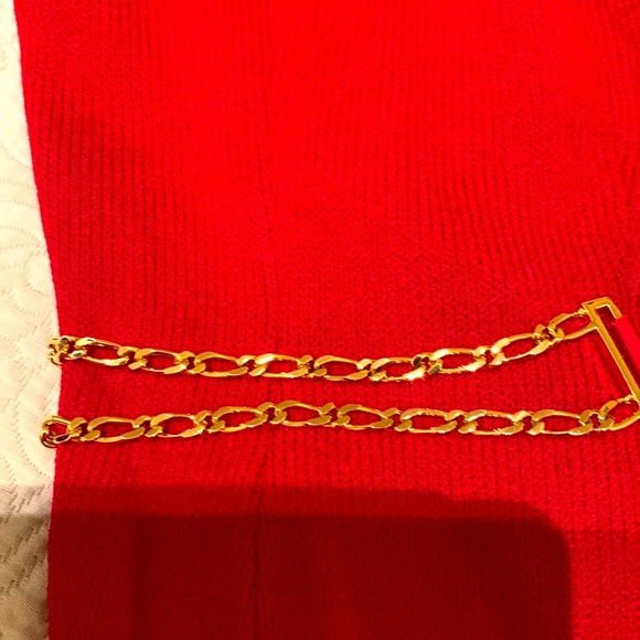 St John classic red skirt suit. size 12 - Picture 6 of 7